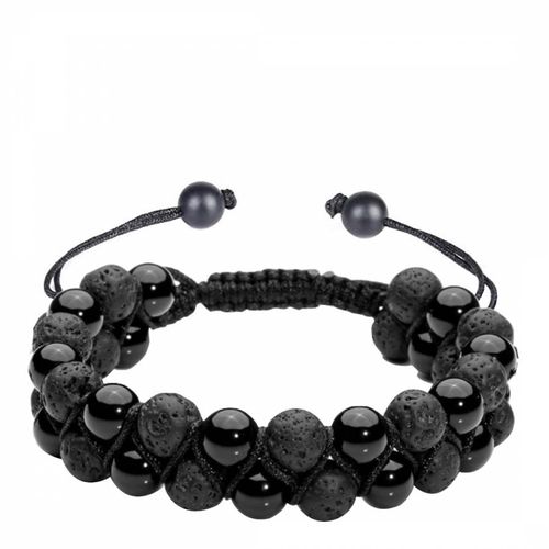 Onyx &Lava Adjustable Bracelet - Stephen Oliver - Modalova