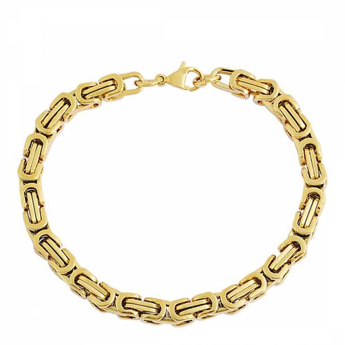 K Gold Plated Link Bracelet - Stephen Oliver - Modalova
