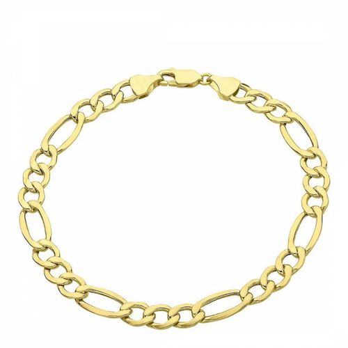 K Plated Figaro Link Bracelet - Stephen Oliver - Modalova
