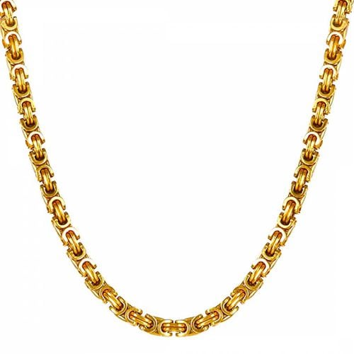 K Gold Plated Necklace - Stephen Oliver - Modalova