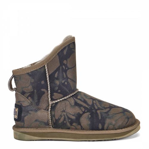 Militaire Tye Dye Short Ankle Boots - Australia Luxe Collective - Modalova