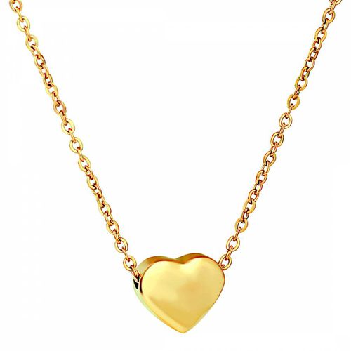 K Gold Plated Heart Necklace - Chloe Collection by Liv Oliver - Modalova