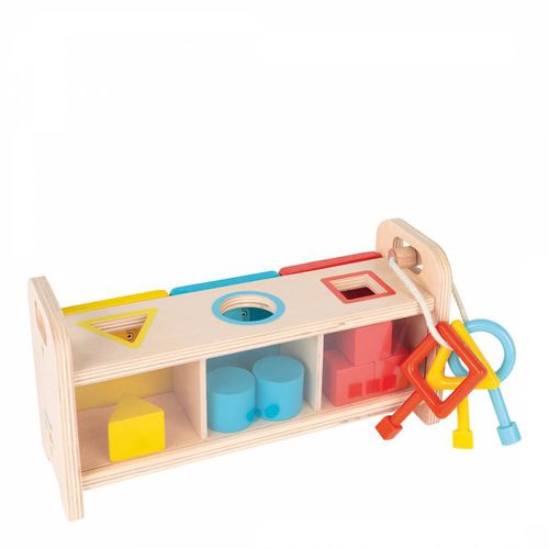 Shape Sorter Box With Keys - Janod - Modalova