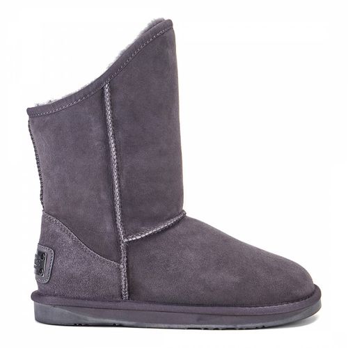 Grey Cosy Short Ankle Boots - Australia Luxe Collective - Modalova