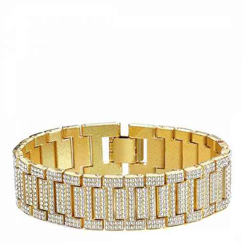 K Plated Crystal Link Bracelet - Stephen Oliver - Modalova