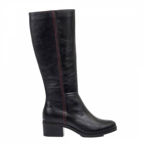 Leather Knee High Heeled Boots - Belwest - Modalova