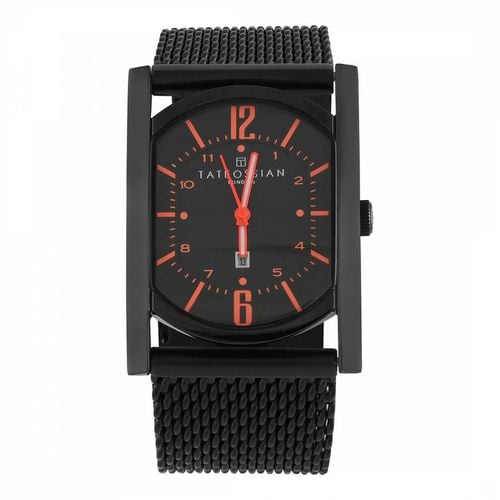 Stainless Steel Mesh Strap Watch in Red - Tateossian - Modalova