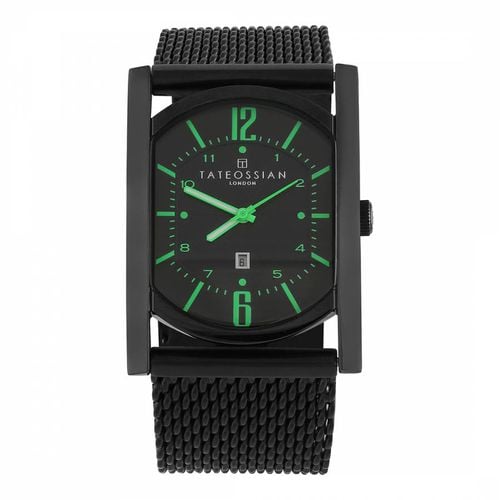 Stainless Steel Mesh Strap Watch in Green - Tateossian - Modalova