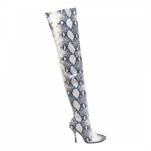 Python Stretch Shiloh Over The Knee Boots - Stuart Weitzman - Modalova