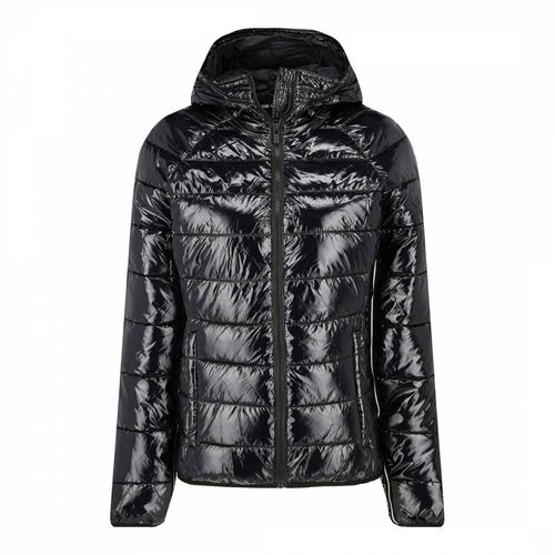 Black Superwet Logo Jacket - DKNY - Modalova