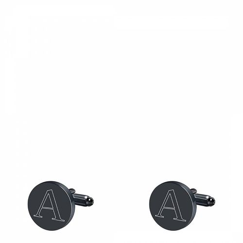 Initial "A" Cufflinks - Stephen Oliver - Modalova