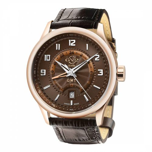 Men's Brown Giromondo Watch - Gevril - Modalova