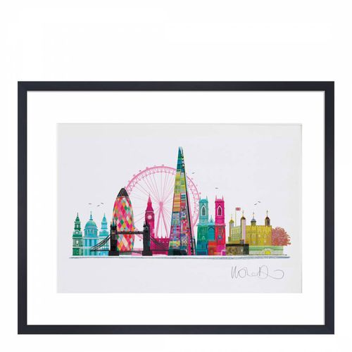 London 40x50cm Framed Print - Ilona Drew - Modalova