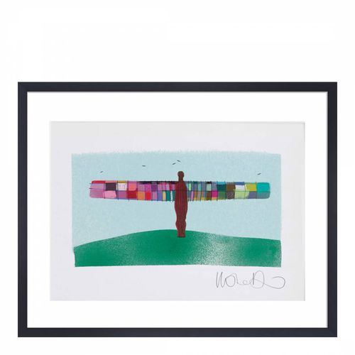 Angel Of The North 40x50cm Framed Print - Ilona Drew - Modalova
