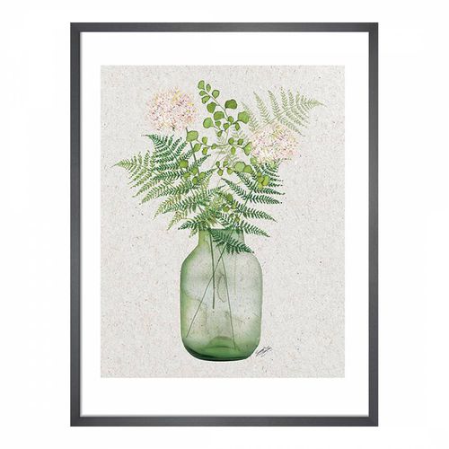 Vase II 40x50cm Framed Print - Summer Thornton - Modalova