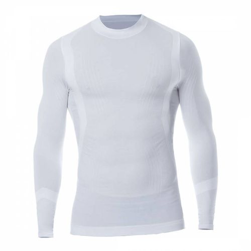 White Long Sleeved Thermal Top - Controlbody - Modalova