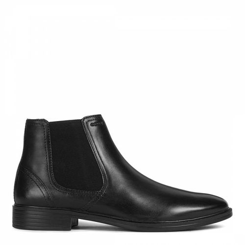 Black Leather Gladwin Chelsea Boots - Geox - Modalova