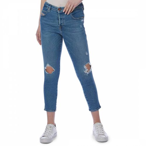 Light Babhila Slim-Skinny Distressed Jeans - Diesel - Modalova