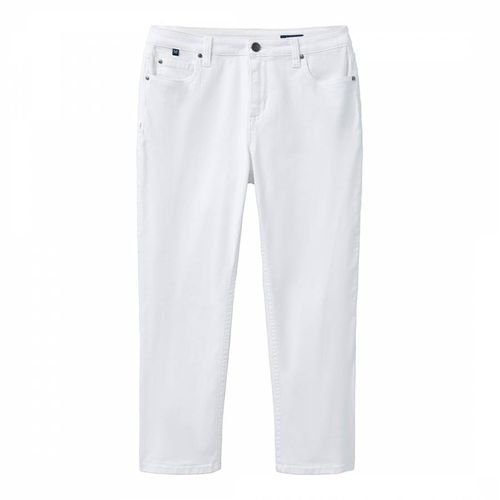 White Cropped Jeans - Crew Clothing - Modalova