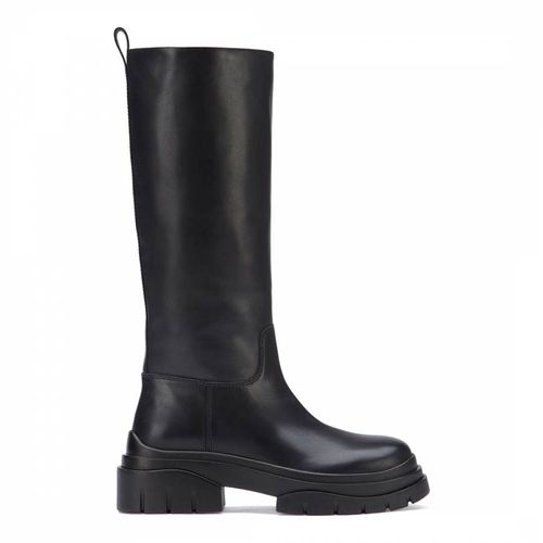 Black Leather Supreme Knee Boots - ASH - Modalova