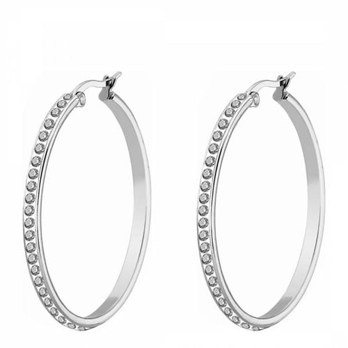 Plated Classic CZ Hoop Earrings - Liv Oliver - Modalova