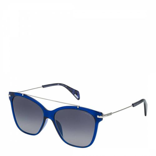 Men's Navy Police Sunglasses 55mm - Police - Modalova