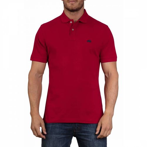 Red Classic Organic Polo Shirt - Raging Bull - Modalova