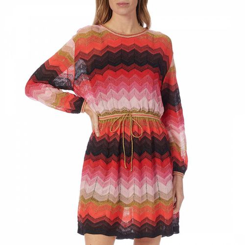 Multi Stripe Flippy Dress - M Missoni - Modalova
