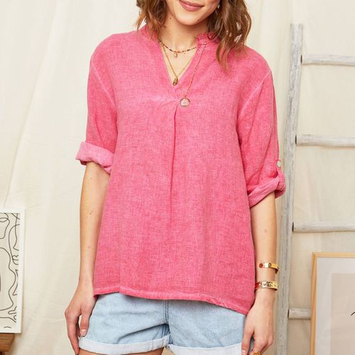 Blouses & Tops PINK - LE MONDE DU LIN - Modalova