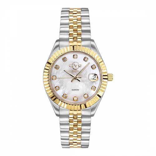 Women's Silver/Gold Naples Watch - Gevril - Modalova