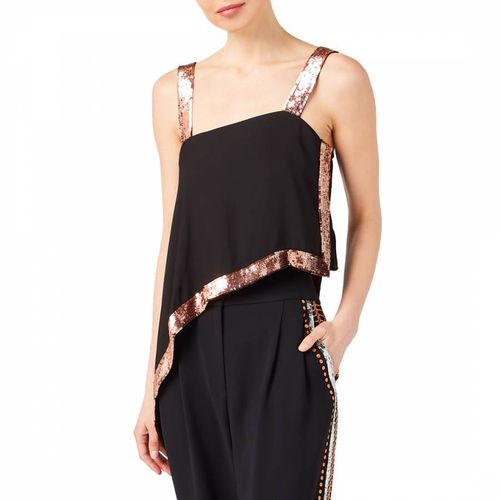 Sycamore Silk Blend Draped Top - Temperley London - Modalova