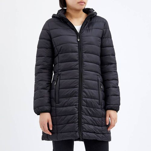 Black Padded Quilted Jacket - Geographical Norway - Modalova