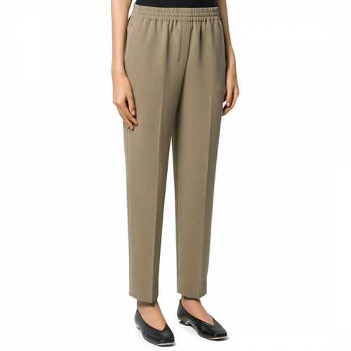 Green Classic Easy Fit Trousers - Theory - Modalova