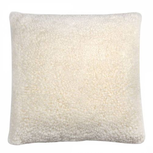 Curly Cushion 40x40cm Flax Off White - AUSKIN - Modalova