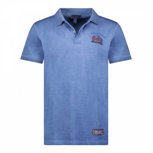 Blue Cotton Polo Shirt - Anapurna - Modalova