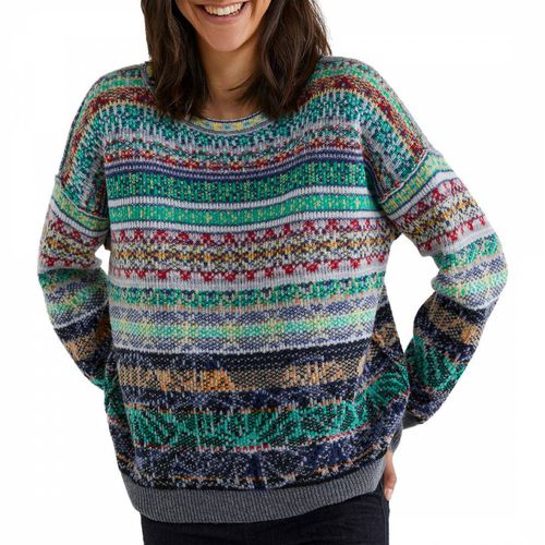 Multicoloured Wool Blend Maglia Sweater - United Colors of Benetton - Modalova