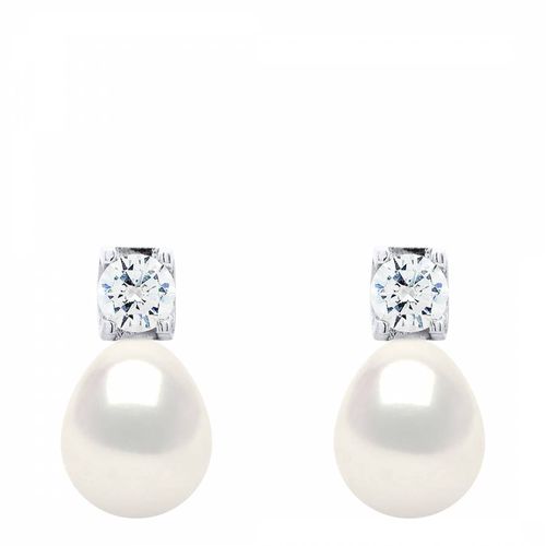 White Tahiti Pearl Earrings - Manufacture Royale - Modalova