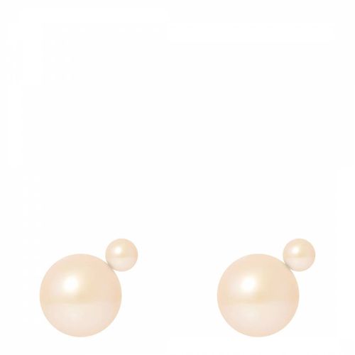 Pink Pearl Earrings - Mitzuko - Modalova