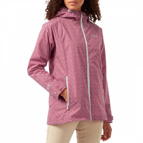 Pink Printed Waterproof Jacket - Craghoppers - Modalova