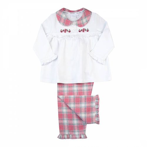 Girls traditional jersey Top Pyjamas - Mini Vanilla - Modalova
