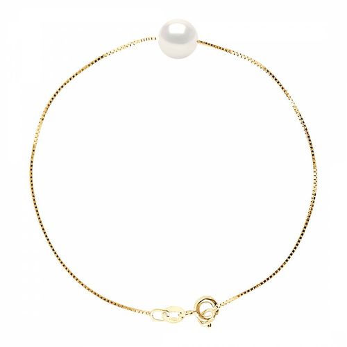 White Gold Single Freshwater Pearl Bracelet - Atelier Pearls - Modalova