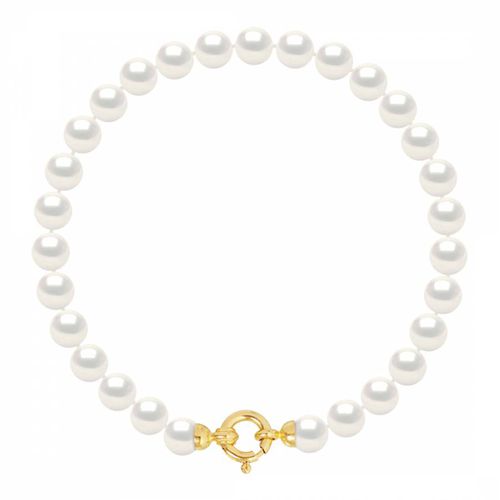 Gold Freshwater Pearl Row Bracelet - Atelier Pearls - Modalova