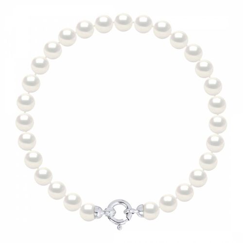 White Freshwater Pearl Row Bracelet - Atelier Pearls - Modalova