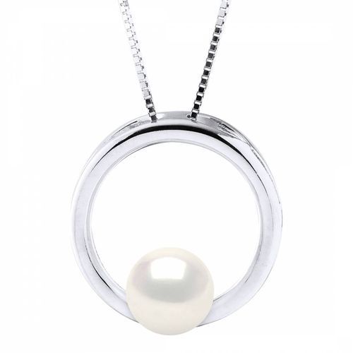 Freshwater Pearl Hoop Necklace - Atelier Pearls - Modalova