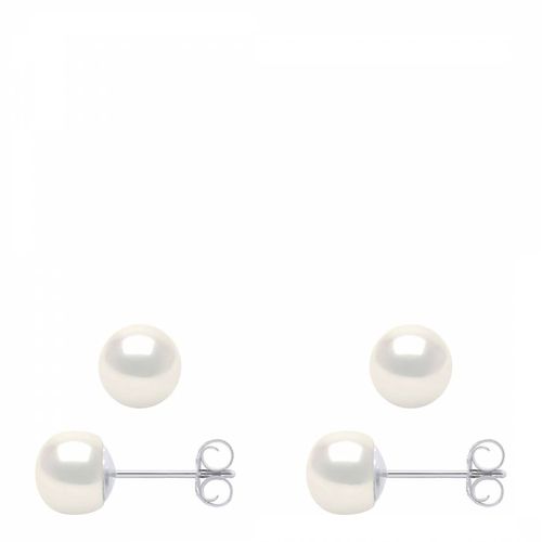 Freshwater Pearl Stud Earrings - Atelier Pearls - Modalova