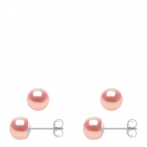 Pink Freshwater Pearl Stud Earrings - Atelier Pearls - Modalova