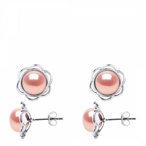 Freshwater Pearl Flower Stud Earrings - Atelier Pearls - Modalova
