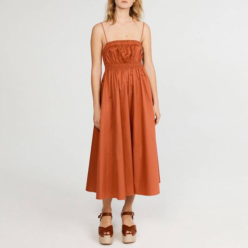 Rust Rion Cotton Dress - Claudie Pierlot - Modalova