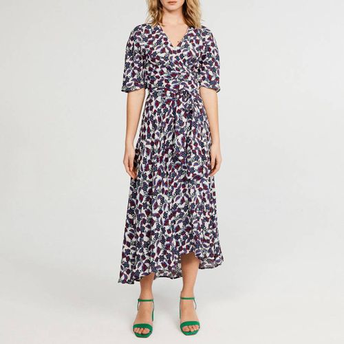 Light Print Rosemary Belted Dress - Claudie Pierlot - Modalova