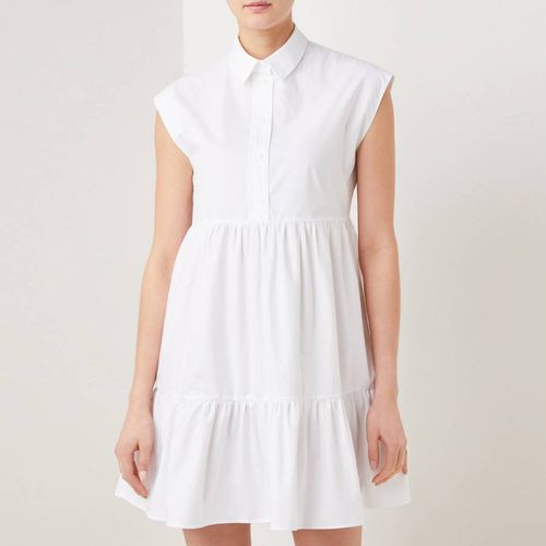 White Ricatibis Cotton Mini Dress - Claudie Pierlot - Modalova